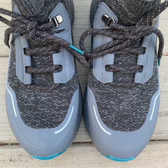 NWOB Vessi Cloudburst High Top Waterproof Shoes in Peak Black size 9 - Picture 5 of 16